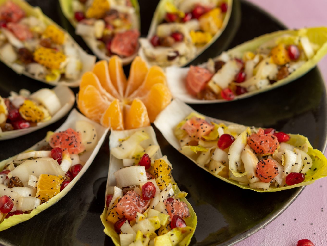 Chicorée-Zitrusfrüchte-Salat - Tilia Ernährungsberatung